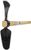 Idealspaten Wiedehopfhacke mit Ovalblatt (66700001) Idealspaten Wiedehopfhacke mit Ovalblatt (66700001)
