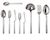 Alessi 24tlg Besteckgarnitur Dry Alessi 24tlg Besteckgarnitur Dry
