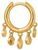 Ania Haie Mini Disc Huggie Hoops (E023-03G) Ania Haie Mini Disc Huggie Hoops (E023-03G)
