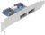 Delock Slotblech 2x eSATAp 5 V/12 V Delock Slotblech 2x eSATAp 5 V/12 V
