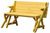 Dobar 2 in 1 Picknicktisch und Sitzbank Dobar 2 in 1 Picknicktisch und Sitzbank