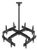 Equip 32"-65" Vierfach TV-Deckenhalterung (650372) Equip 32"-65" Vierfach TV-Deckenhalterung (650372)