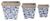 Esschert Design Aged Ceramic 3-er Set AC01 Esschert Design Aged Ceramic 3-er Set AC01
