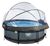 Exit Stone Pool mit Filterpumpe und Abdeckung ø244 x 76 cm (30.32.08.00) Exit Stone Pool mit Filterpumpe und Abdeckung ø244 x 76 cm (30.32.08.00)