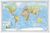 Franken Kartentafel Welt 138 x 38 cm Franken Kartentafel Welt 138 x 38 cm
