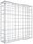 Gabiona Gabione 100 x 100 x 20 cm (02227) Gabiona Gabione 100 x 100 x 20 cm (02227)