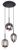 Globo Blacky Pendelleuchte (15345-3) Globo Blacky Pendelleuchte (15345-3)