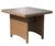 Grasekamp Tisch Ibiza mit Glasplatte 90 x 90 cm Grasekamp Tisch Ibiza mit Glasplatte 90 x 90 cm