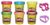 Hasbro Play-Doh Glitzerknete Hasbro Play-Doh Glitzerknete