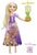 Hasbro Disney Prinzessin Rapunzel mit Himmelslaternen Hasbro Disney Prinzessin Rapunzel mit Himmelslaternen