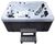 Home Deluxe Outdoor Whirlpool BEACH - Mit Treppe und Thermoabdeckung Home Deluxe Outdoor Whirlpool BEACH - Mit Treppe und Thermoabdeckung