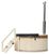 Home Deluxe Hot Tub / holzbefeuertes Badefass SKANDI M Home Deluxe Hot Tub / holzbefeuertes Badefass SKANDI M