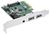 Inline USB 3.1 Host Controller 2 Port A female + 19-pin internal mit switch PCIe (76660E) Inline USB 3.1 Host Controller 2 Port A female + 19-pin internal mit switch PCIe (76660E)