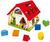 Jumbo Holzhaus mit geometrischen Formen Jumbo Holzhaus mit geometrischen Formen