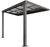 Juskys Terrassendach Jakarta 3 x 3 m Juskys Terrassendach Jakarta 3 x 3 m