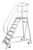 Krause Podestleiter 8 Stufen fahrbar Krause Podestleiter 8 Stufen fahrbar