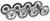Liliput Metall-Radsatz 4-tlg. (999304) Liliput Metall-Radsatz 4-tlg. (999304)