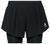 Odlo Zeroweight Ceramicool Pro 2-in-1 Shorts Damen Odlo Zeroweight Ceramicool Pro 2-in-1 Shorts Damen