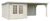 Palmako Ella 6,9 + 10,0 m² naturbelassen Palmako Ella 6,9 + 10,0 m² naturbelassen