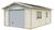 Palmako Roger 19,0 m² mit Sektionaltor Palmako Roger 19,0 m² mit Sektionaltor