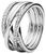 Pandora Sparkling & Polished Lines Ring (190919CZ) Pandora Sparkling & Polished Lines Ring (190919CZ)