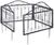 Relaxdays Beetzaun Metall 4er Set GOTH Ornamente (10020696) Relaxdays Beetzaun Metall 4er Set GOTH Ornamente (10020696)