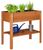 Relaxdays Hochbeet aus Holz mit Ablagefach (10020744) Relaxdays Hochbeet aus Holz mit Ablagefach (10020744)