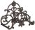 Relaxdays Schlauchhalter Vintage (10020617) Relaxdays Schlauchhalter Vintage (10020617)