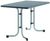 Sieger Boulevard-Klapptisch mit Mecalit-Pro-Platte 115 x 70 cm Sieger Boulevard-Klapptisch mit Mecalit-Pro-Platte 115 x 70 cm