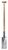 Sneeboer schmaler Spaten mit Tritt 90 cm Sneeboer schmaler Spaten mit Tritt 90 cm