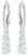 Swarovski Attract Trilogy Kreolen (5416155) Swarovski Attract Trilogy Kreolen (5416155)
