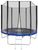 TecTake Garfunky Trampolin 244 cm TecTake Garfunky Trampolin 244 cm