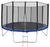 TecTake Garfunky Trampolin 396 cm TecTake Garfunky Trampolin 396 cm
