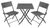 TecTake Trevi Rattan Balkonset TecTake Trevi Rattan Balkonset