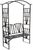 tectake Rosenbogen mit Sitzbank 210 cm tectake Rosenbogen mit Sitzbank 210 cm