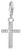 Thomas Sabo Charm-Anhänger Kreuz weiß (0049-051-14) Thomas Sabo Charm-Anhänger Kreuz weiß (0049-051-14)