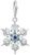 Thomas Sabo Charm-Anhänger Schneeflocke mit blauen Steinen silber (1902-945-7) Thomas Sabo Charm-Anhänger Schneeflocke mit blauen Steinen silber (1902-945-7)