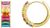 Thomas Sabo Creolen bunte Steine Pavé gold (CR667-488-7) Thomas Sabo Creolen bunte Steine Pavé gold (CR667-488-7)