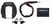 Trelock RS 351 P-O-C ZR 355 Set Trelock RS 351 P-O-C ZR 355 Set