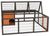 Trixie Freilaufgehege mit Abdeckung 150 x 53 x 150 cm Trixie Freilaufgehege mit Abdeckung 150 x 53 x 150 cm