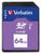 Verbatim SDXC Class 10 64GB Verbatim SDXC Class 10 64GB