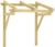 vidaXL Türvordach 100 x 100 x 80 cm (318569) vidaXL Türvordach 100 x 100 x 80 cm (318569)