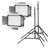 Walimex Pro LED Versalight 500 Daylight Set2 Walimex Pro LED Versalight 500 Daylight Set2