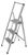 Wenko Alu-Design Klapptrittleiter 3-stufig 601012100 Wenko Alu-Design Klapptrittleiter 3-stufig 601012100