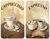 Wenko Herdabdeckplatte Kaffee 2er Set Wenko Herdabdeckplatte Kaffee 2er Set