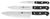 Zwilling Gourmet Messerset 3-tlg. Zwilling Gourmet Messerset 3-tlg.