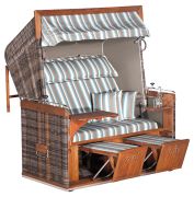 SonnenPartner Präsident Teak Strandkorb