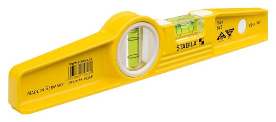 Stabila Wasserwaage 81 S 25 cm (02501)