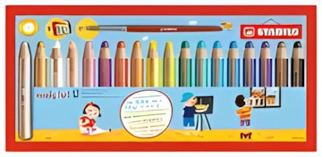 Stabilo Woody 3 in 1 18er