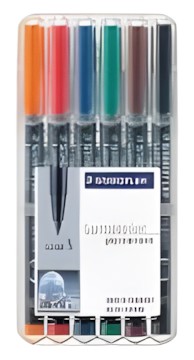 Staedtler Lumocolor permanent Universalstift 313 WP6 Staedtler Lumocolor permanent Universalstift 313 WP6